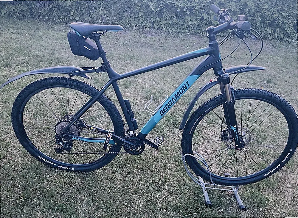Almost new-Bergamont Revox 6,29″aluminum frame hardtail crosscountry bike.