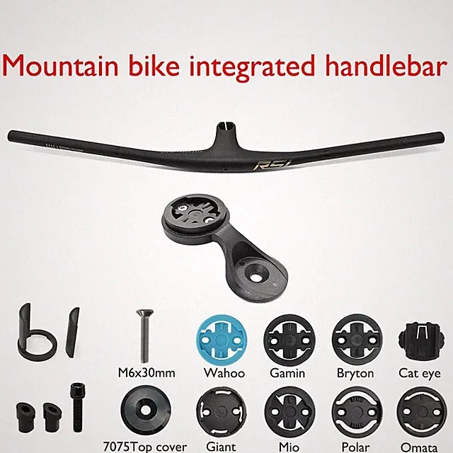 MTB Bicycle Integrated Carbon Handlebar for Cross-country/enduro Bike 28.6mm