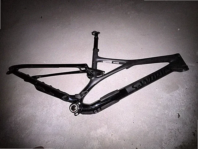 Specialized S-Work Full Suspension Carbon Frame (Exact Model Unknown- See Pics)